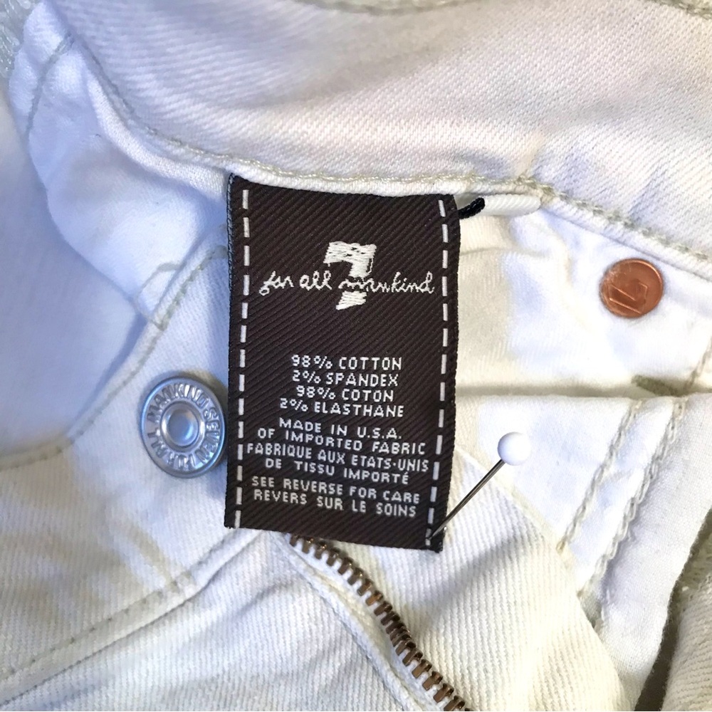 7 For All Mankind Light Wash Skinny Jeans - Picture 16 of 16